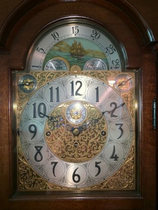 Herschede Grandfather Clock model 217 1949 2