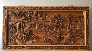 Chinese Republic Period Carving Box Wood Table