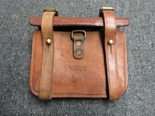 Wwi Canadian Model 1916 Ammo Pouch - - Markings - Toronto 1916