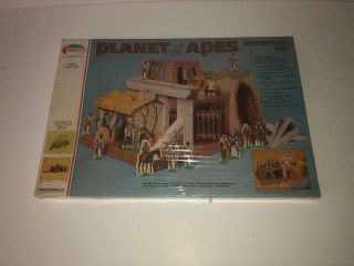 Amsco Vintage Pota Planet Of The Ape The Waltons Playset 1974 Mib In Shrink Wrap