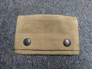 Wwi Us M1910 First Aid Pouch - - P.  B.  &co.  1918 -