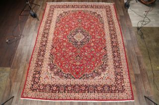 10 ' x 13 ' Vintage Traditional Floral RED Persian Area Rug Oriental Wool Carpet 2