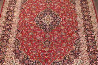 10 ' x 13 ' Vintage Traditional Floral RED Persian Area Rug Oriental Wool Carpet 3