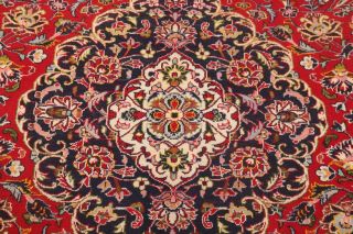 10 ' x 13 ' Vintage Traditional Floral RED Persian Area Rug Oriental Wool Carpet 9