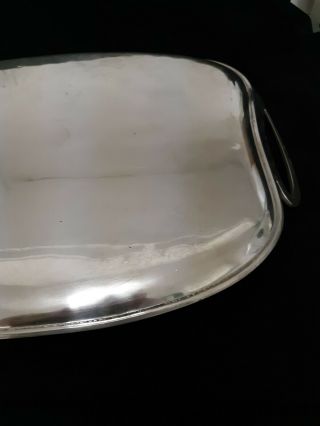 Gonzalo Moreno HEAVY.  925 STERLING Large Tray Mexico Mid Century Modern 2240 gms 6