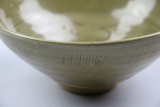 Rare 11/12C Antique Chinese Northern Song Longquan / Fujian Green Celadon Bowl 11