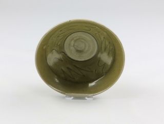 Rare 11/12c Antique Chinese Northern Song Longquan / Fujian Green Celadon Bowl