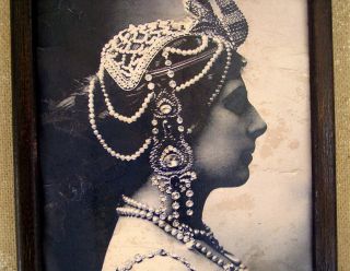 Mata Hari,  Spy,  Antique Portrait German,  Exotic Dancer,  Germany WW I Rare 2