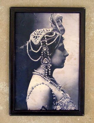 Mata Hari,  Spy,  Antique Portrait German,  Exotic Dancer,  Germany WW I Rare 3