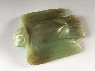 Chinese Antique Hongshan Culture Jade Carving of Bird Ming Dynasty 2