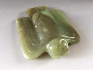 Chinese Antique Hongshan Culture Jade Carving of Bird Ming Dynasty 5