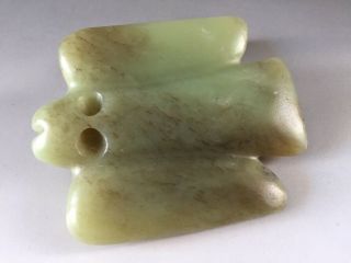 Chinese Antique Hongshan Culture Jade Carving of Bird Ming Dynasty 7