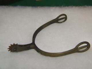 Civil War Era Southern Spur With Rowel Recovered