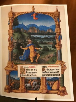 TrÈs Riches Heures,  Limbourg Brothers 1412 Ad,  Facsimile