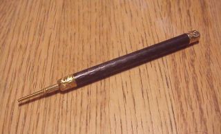 Civil War Hard Rubber Mechanical Pencil - Goodyear Patent 1851