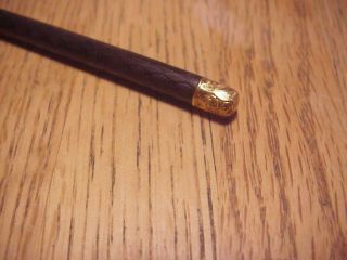 CIVIL WAR HARD RUBBER MECHANICAL PENCIL - GOODYEAR PATENT 1851 3