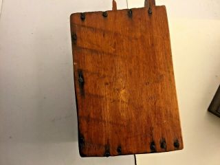 Unique Handmade Wooden Camera Box Crude Antique 4