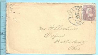 4/15/1864 Port Royal,  Sc To Mrs Wm Lewis Lockwood Oxford,  Ohio Sigma Chi