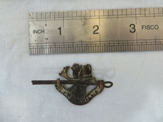 WORLD WAR ONE ROYAL NEWFOUNDLAND REGIMENT CAP - BADGE AND SWAGGER - STICK 10