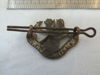 WORLD WAR ONE ROYAL NEWFOUNDLAND REGIMENT CAP - BADGE AND SWAGGER - STICK 7