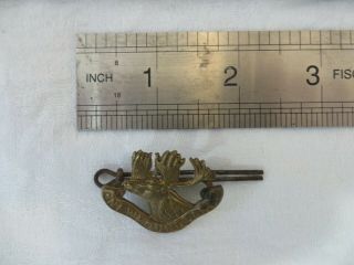 WORLD WAR ONE ROYAL NEWFOUNDLAND REGIMENT CAP - BADGE AND SWAGGER - STICK 8