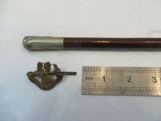 WORLD WAR ONE ROYAL NEWFOUNDLAND REGIMENT CAP - BADGE AND SWAGGER - STICK 9