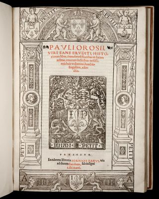 1524 Orosius History Against Pagans World Chronicle Ancient Rome Greece Babylon