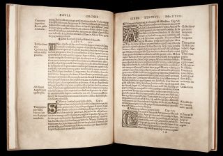 1524 OROSIUS History Against Pagans WORLD CHRONICLE Ancient ROME GREECE BABYLON 5