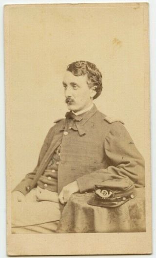 Civil War Cdv William H.  Turner 17th Massachussetts
