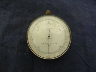 Antique Keuffel & Esser Field Engineering Pocket Surveying Barometer Altimeter