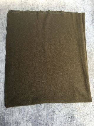 US ARMY WW2 1940 Wool Virgin Field Blanket 4