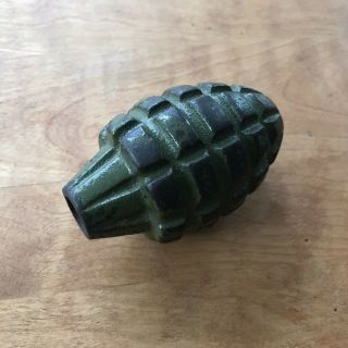 Us Mk2 Pineapple Grenade,  Inert & Incomplete - Mkii