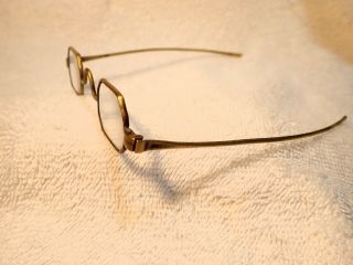 CIVIL WAR ERA OCTAGON READING GLASSES BY SCHWEITZHR IN A PAPER MACHE CASE 3