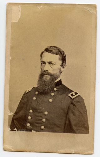 General George Stoneman Civil War Cdv By Matthew Brady