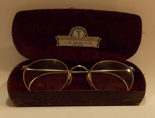 Vintage B & L 12k Gold Filled Ful - Vue Bausch & Lomb Eye Glasses Case