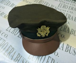 Ww2 Us Army Crusher Hat,  Us Army Air Corps Cap Available In All Sizes