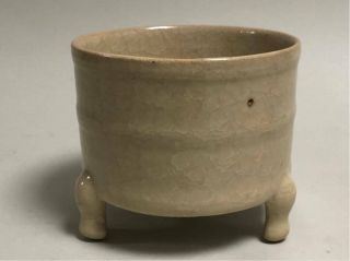 Chinese Song Dynasty Celadon Incense Burner Censor W 14.  2[cm] Song