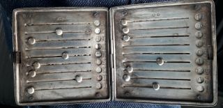 Solid Silver Abacus/ Calculator