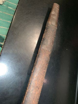 Rare WW1 Chapman 1907 Enfield Bayonet with Scabbard See Markings 5