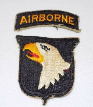 Ww2 Us Army 101st Airborne Division Patch Tab