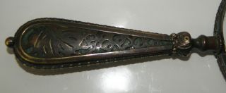 rare 1900 Tiffany Studios Pine Needle magnifying glass Bronze & Favrile 2