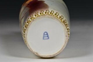 19th Century Artist Signed Royal Vienna Porcelain Vase with Women 5