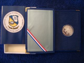 UNITED STATES NAVY BLUE ANGELS ONE OUNCE SILVER PRESENTATION COIN OR TOKEN 6