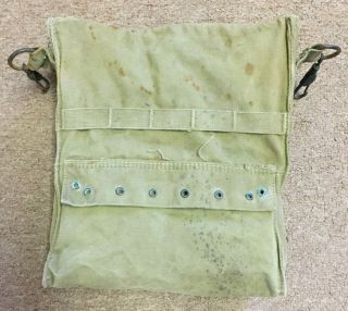Authentic & Rare WWII U.  S.  Army Combat Infantry Airborne Canvas MEDIC KIT BAG 4