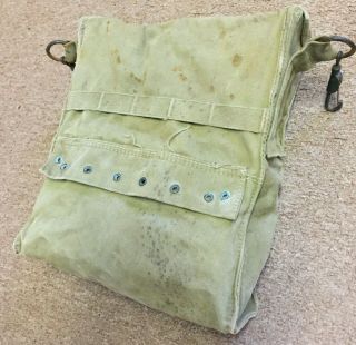 Authentic & Rare WWII U.  S.  Army Combat Infantry Airborne Canvas MEDIC KIT BAG 5