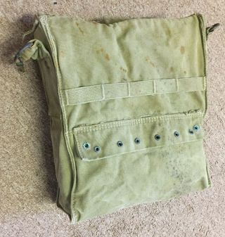 Authentic & Rare WWII U.  S.  Army Combat Infantry Airborne Canvas MEDIC KIT BAG 6