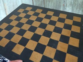 Black & Gold MU Missouri Game Board from MO Primitive Wood Checker Chess Board 4
