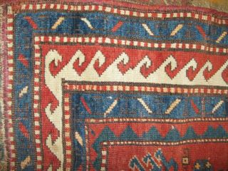 rare Antique Caucasian Kazak Rug 3 ' 5 