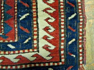 rare Antique Caucasian Kazak Rug 3 ' 5 