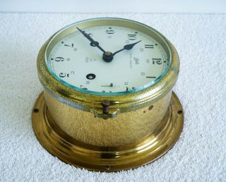 8 Days Schatz Royal Mariner Ships Bell Clock 3